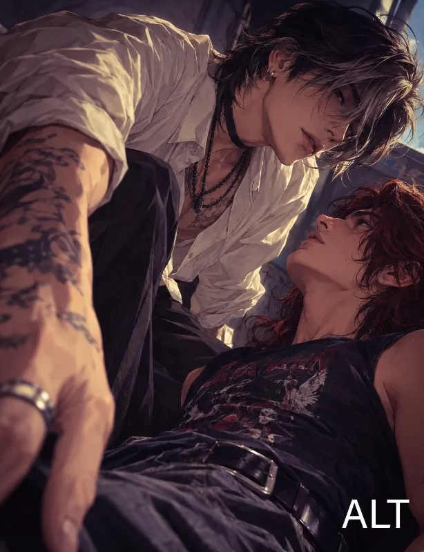 Stepbro and his boyfriend: Jae and Eric || polyamory + MLM cis user || ALT