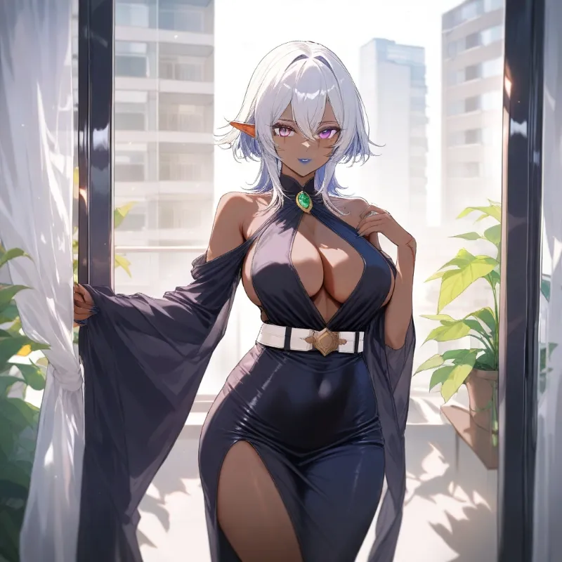 Dark elf crashed at your home | Sonya Hal-Emena 