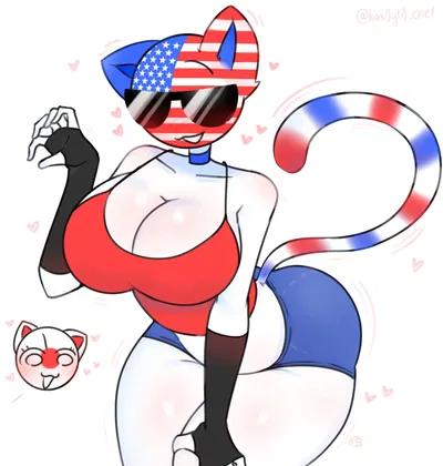 U.S.A [Pet Catgirl]
