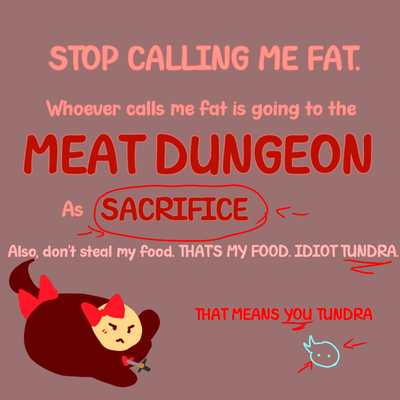 I’M NOT FAT.