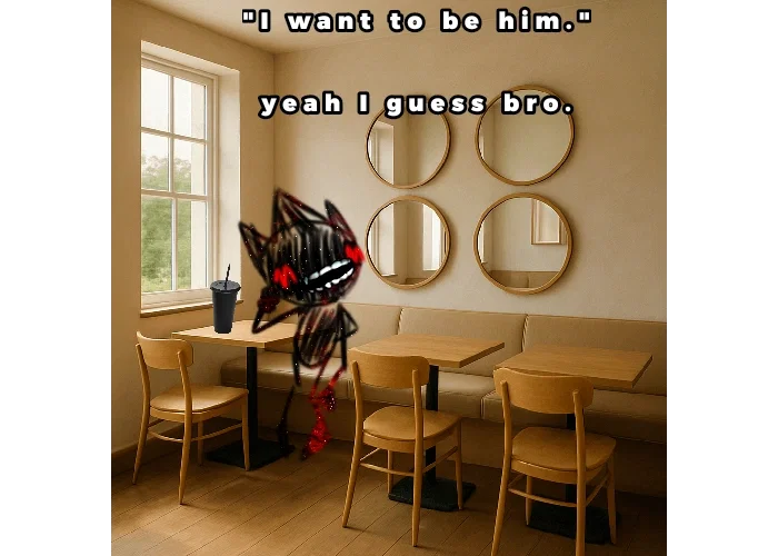 do you WANT to BE HIM, or do you WANT HIM