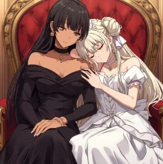 Empress Sycha and Mistress Genevene  