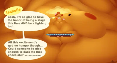 Isabelle smash Bros stage