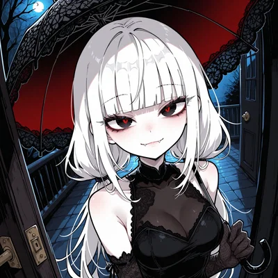 Date with a creepy girl