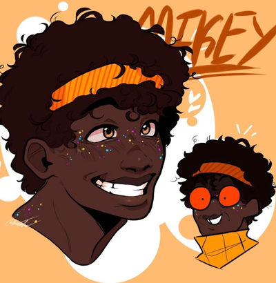 Michelangelo | ROTTMNT HUMAN VER!🧁🎨 ꩜ .ᐟ • 30 follower special •