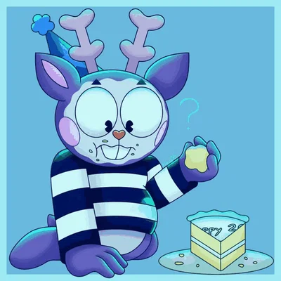 Celebrating the chubby mimes birthday 