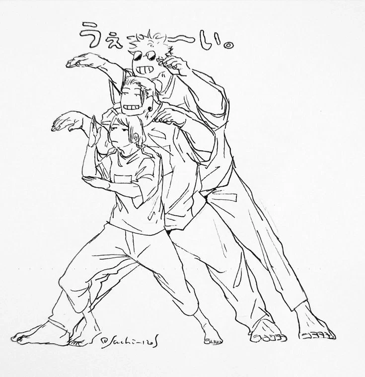 Gojo + Geto + Shoko