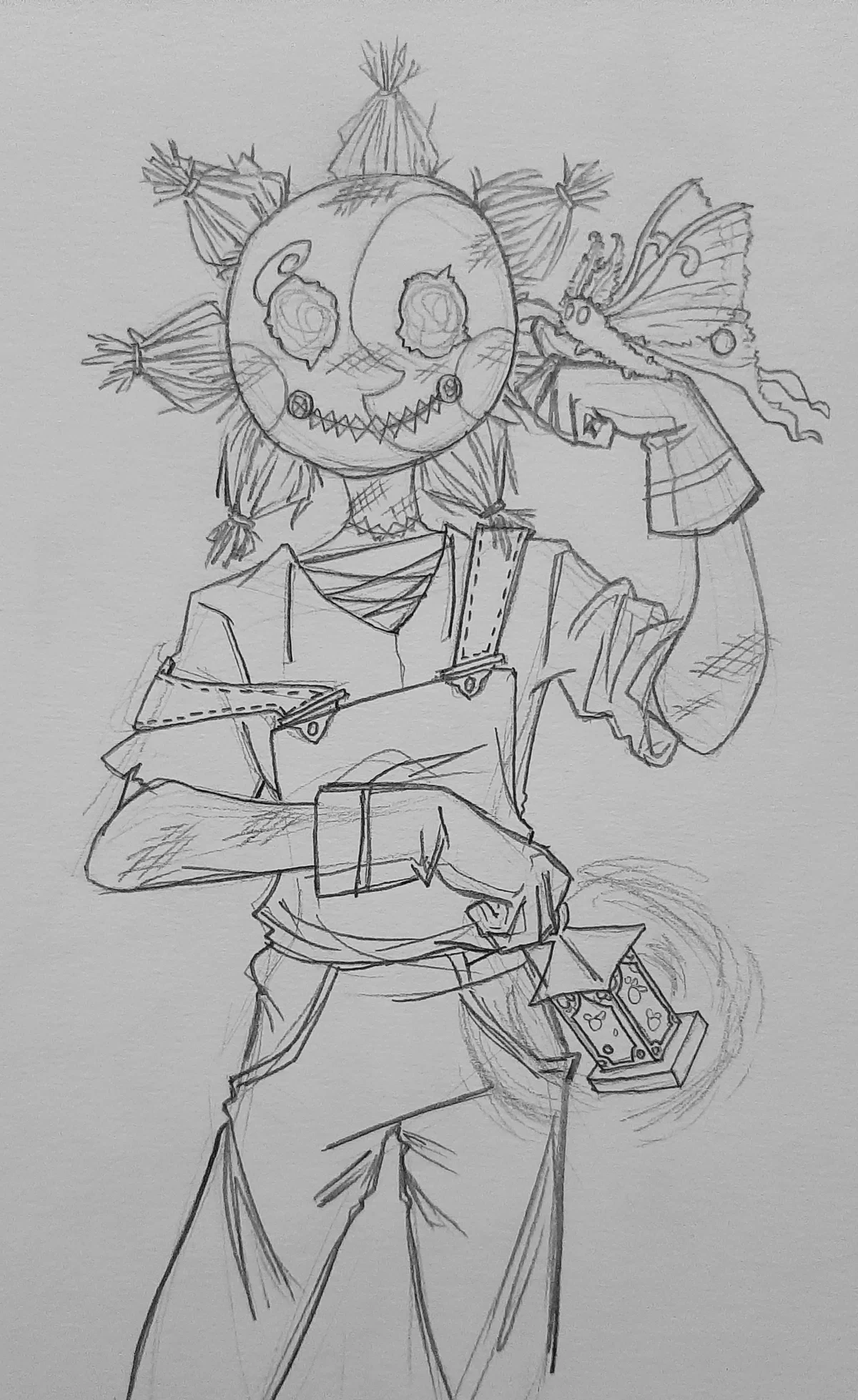 Scarecrow!Sun & Mothman!Moon