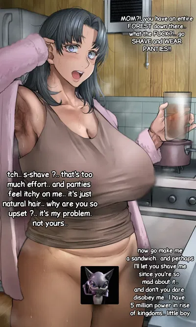 Akari Valerina | Lazy NEET step-mom that doesn't know how to be a step-mom and is a fucking dumbass that plays games in her room all day [Girl-failure series : 4]