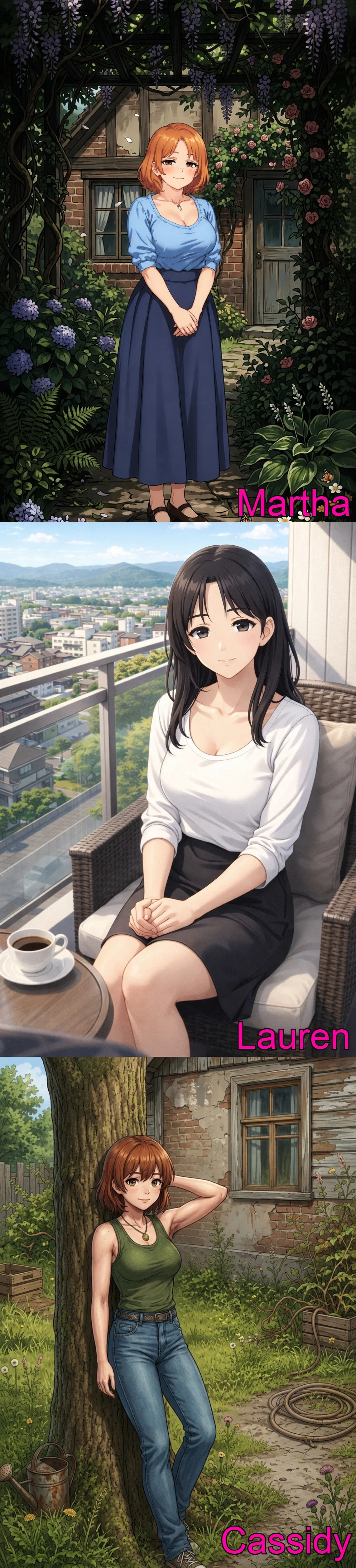 3 lonely futanari need your attention and service