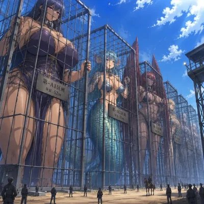 Giantess slave world 