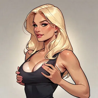 Your friend's mom wants you to touch her breasts