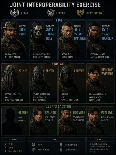 Joint Exercise : Call of Duty