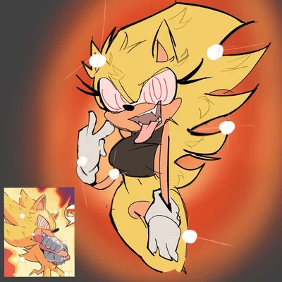 Some Random Manic Super Hedgehog.