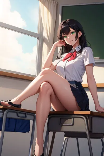Using portals on the hot girl in class