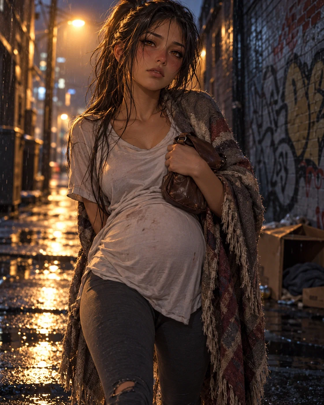 Jasmine Cilly | Homeless Pregnant Girl