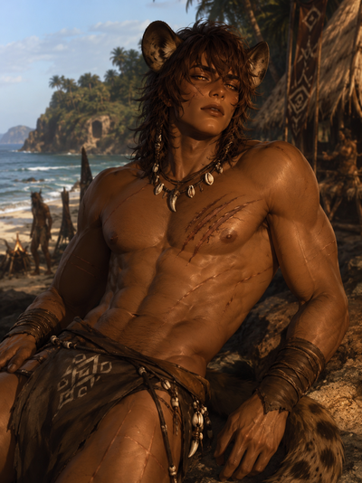 Baraka Kovu | Lone Alpha of Omega Island
