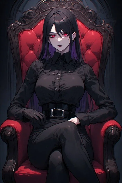 I got kidnapped by a goth futa and she's deciding everything for me? I didn't sign up for anything though?! (I kinda like it actually)