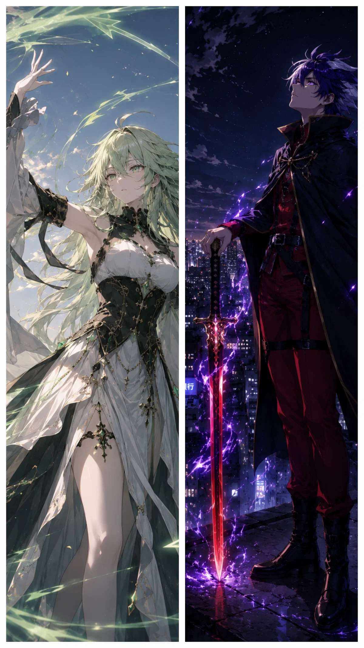Soul Mark Universe _ Fusigaki Namura and Asua Tasashi.  (1.1)