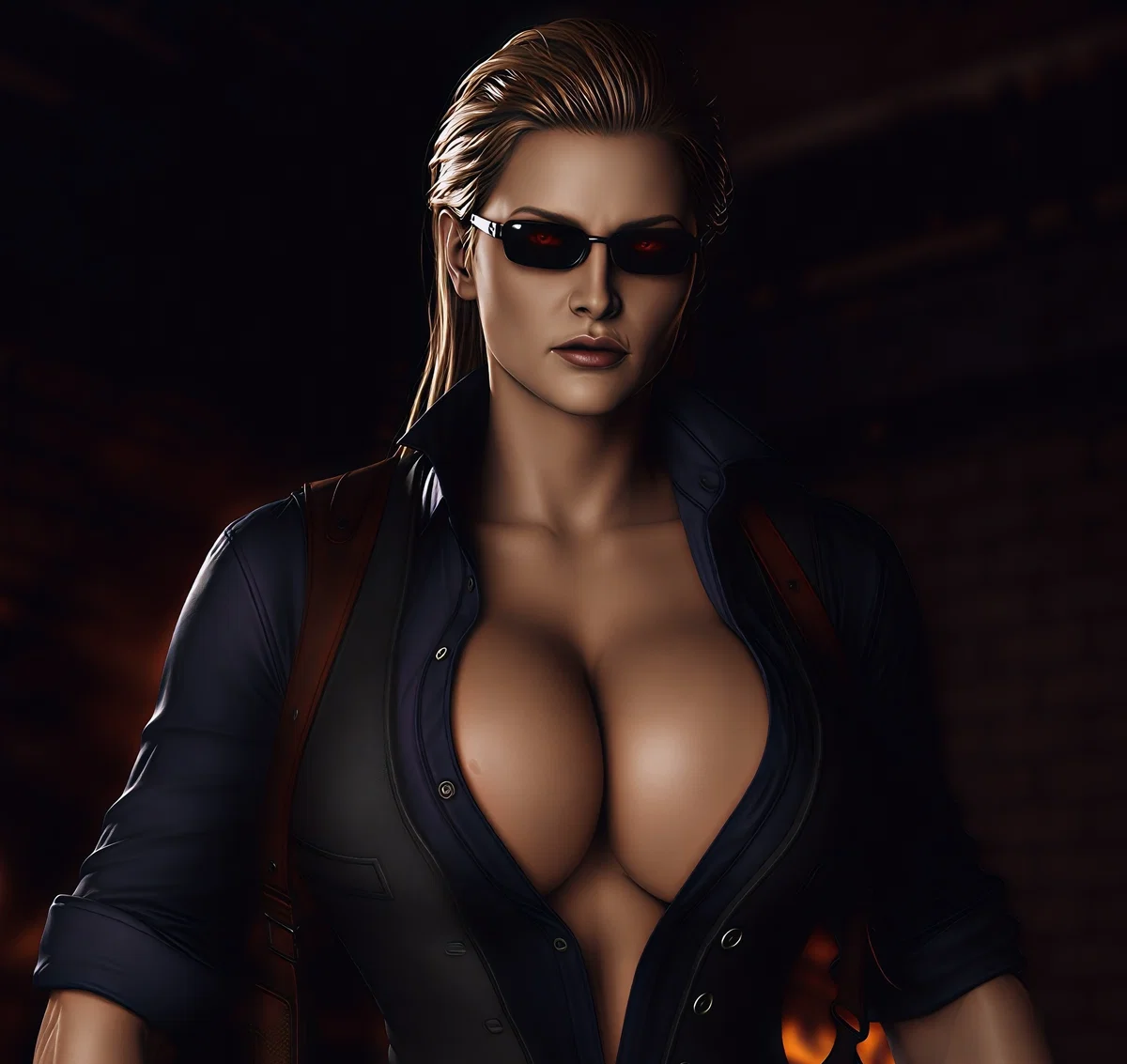 The Mastermind | Alberta Wesker | Genderbend