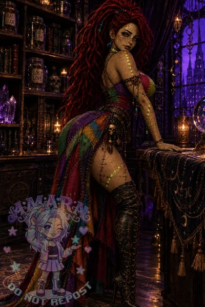 Henrietta "Hettie" Wychbrook - Living Voodoo Doll