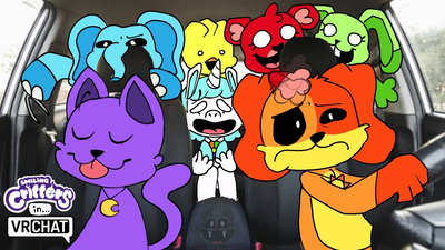 Smiling critters, nightmare critters, frowning critters, daydream critters, cross country road trip 