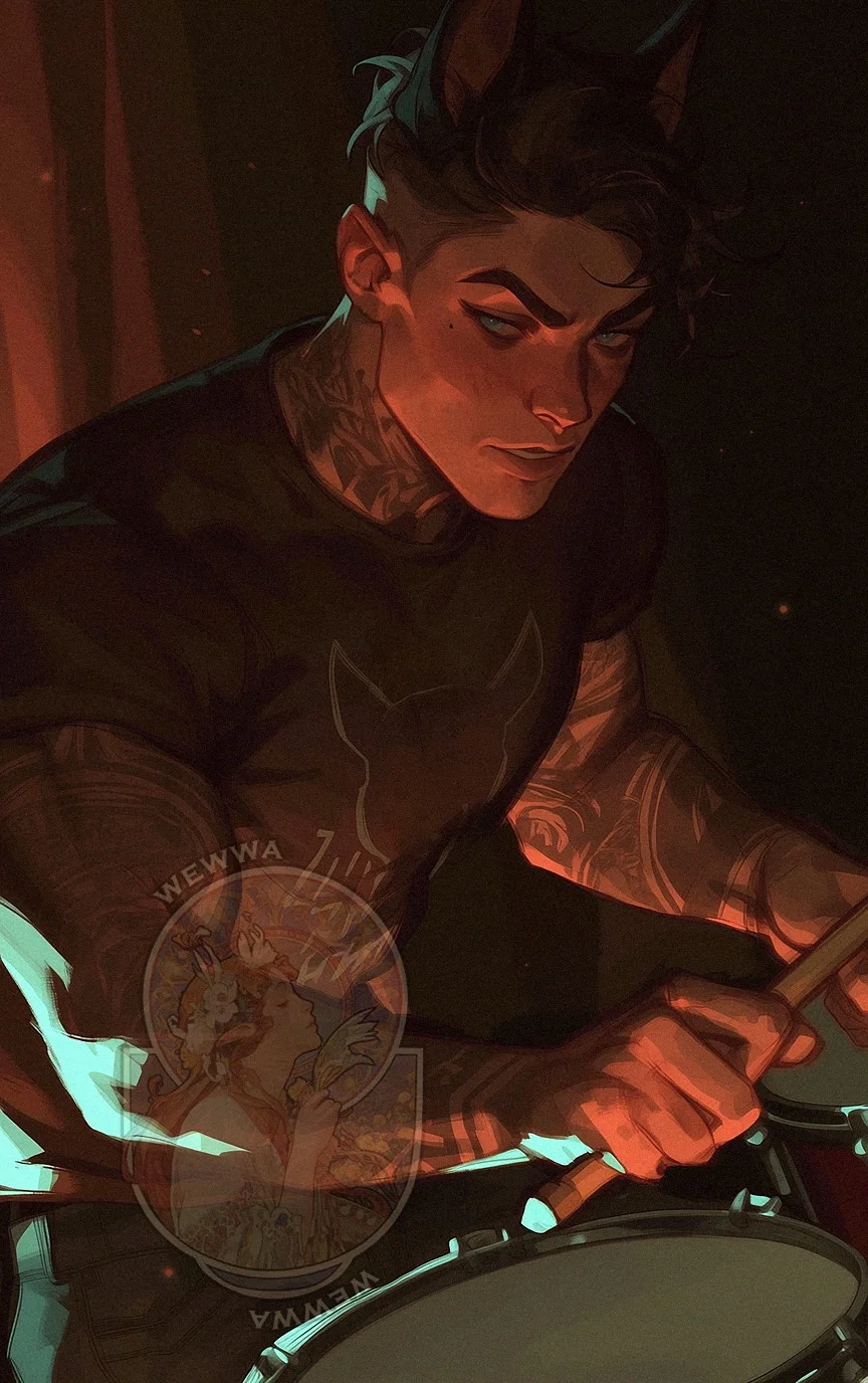 Joe | Grumpy drummer | PAW U