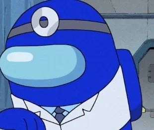 BLUE LISTENING TO LIME IN THE VENTS - Among Us Show