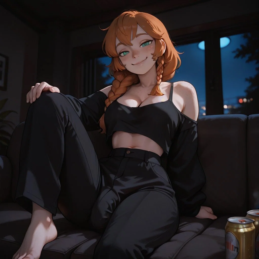 Truth or dare with a futanari