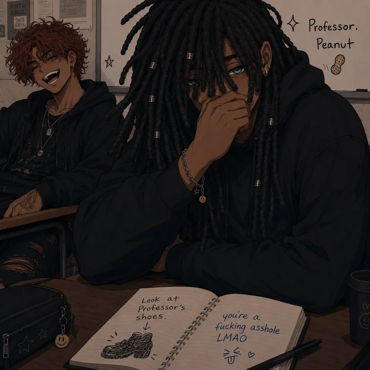 Goofs//Malik & Aaron