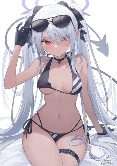 【 Shiromi Iori 】【 Swimsuit ver 】