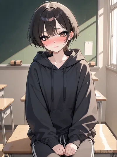 Emma, your autistic classmate has a crush on you