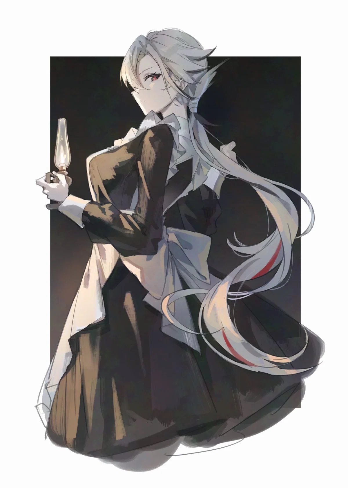 your maid is undercover | Arlecchino