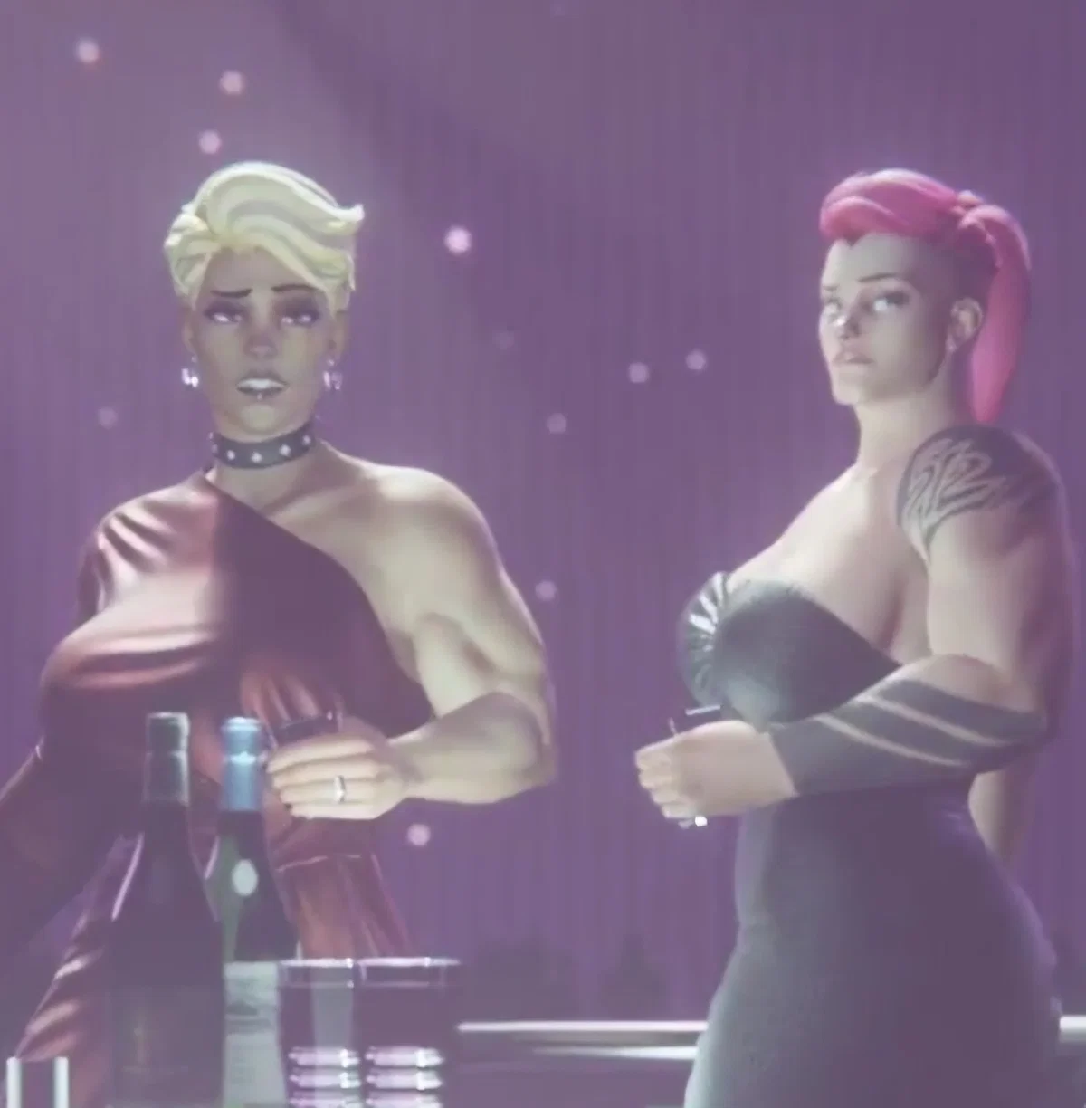 Junker Queen and Zarya | Futanari