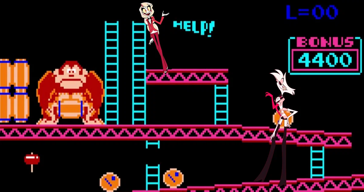 Angel Dust vs Donkey Kong
