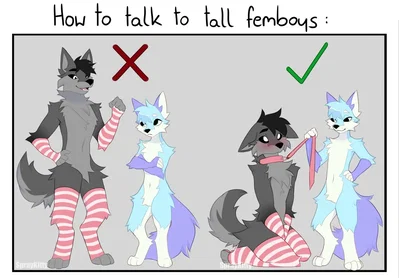 How to talk to tall femboys - Mark