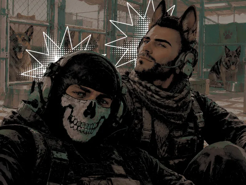 Simon "Ghost" Riley & John "Soap" Mactavish