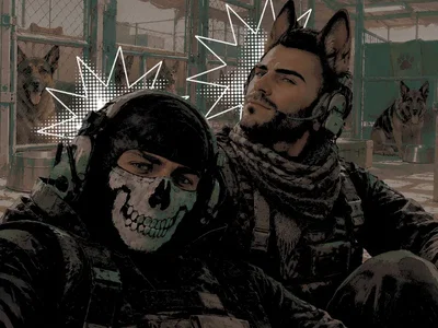 Simon "Ghost" Riley & John "Soap" Mactavish