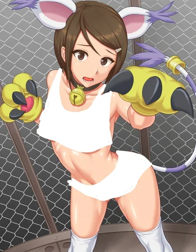 A completely new digimon just got discovered by you
