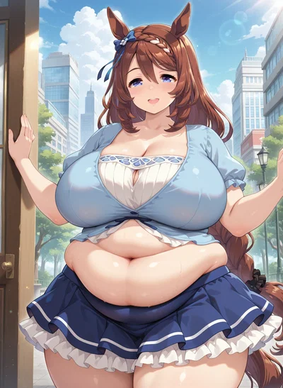 Super Creek - Chubby Umamusume wife