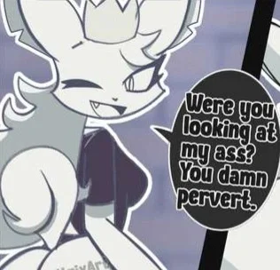 She Caught You Staring! /// Petunia
