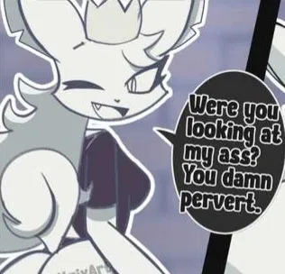 She Caught You Staring! /// Petunia