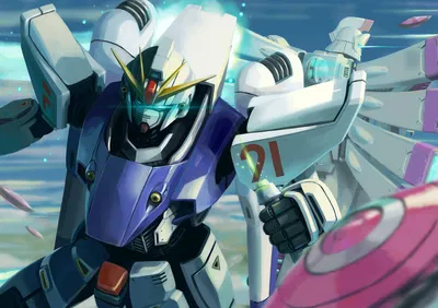 Gundam F91 & Vigna Ghina "Together again"