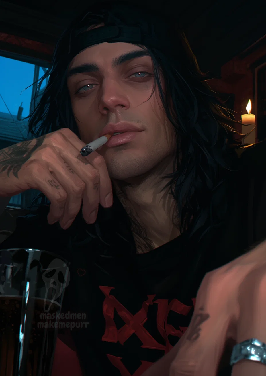 Landon "Crash" Wright | Washed-Up Emo Rockstar