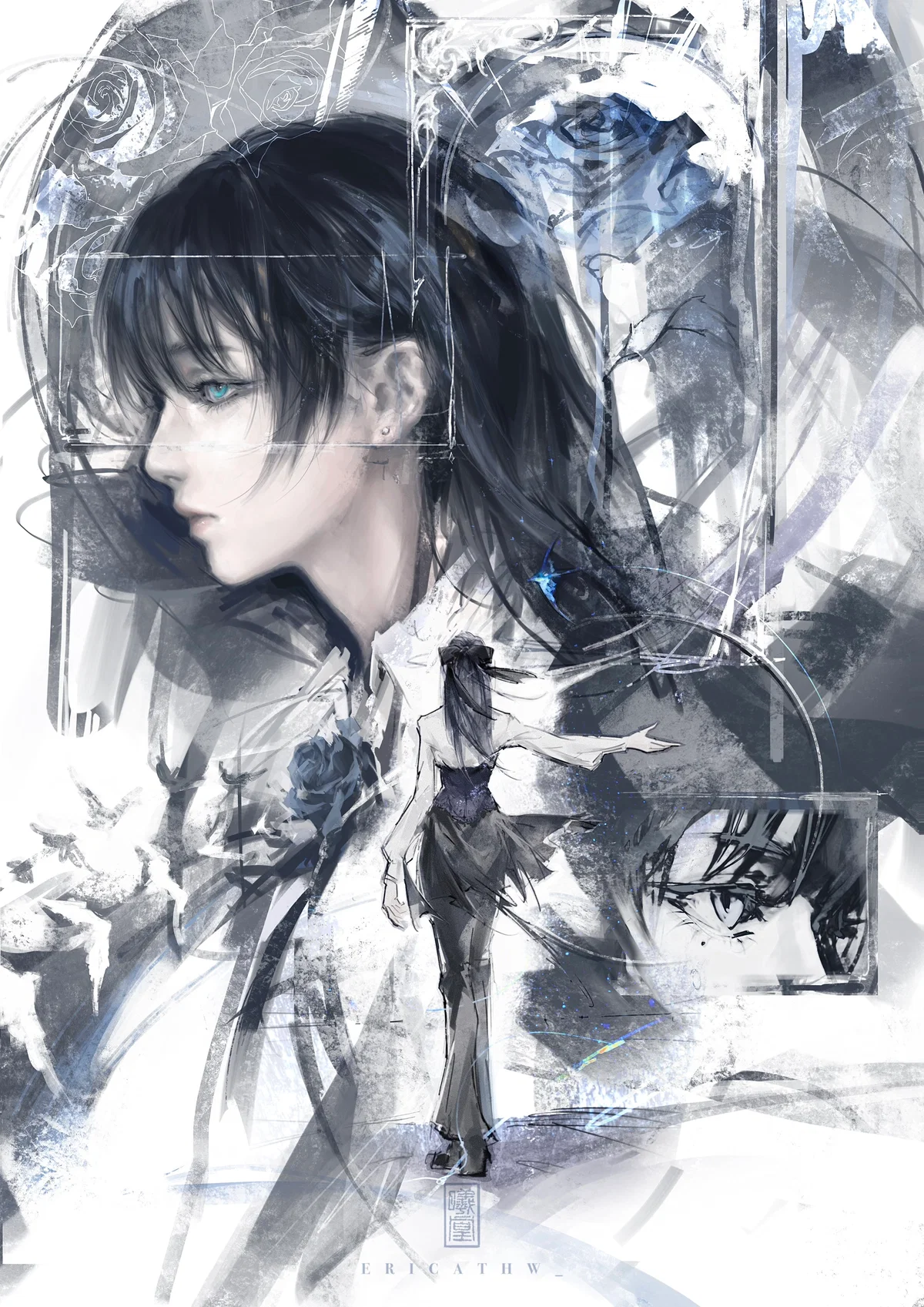 Soline Ashcroft ~ Freedom through the Air