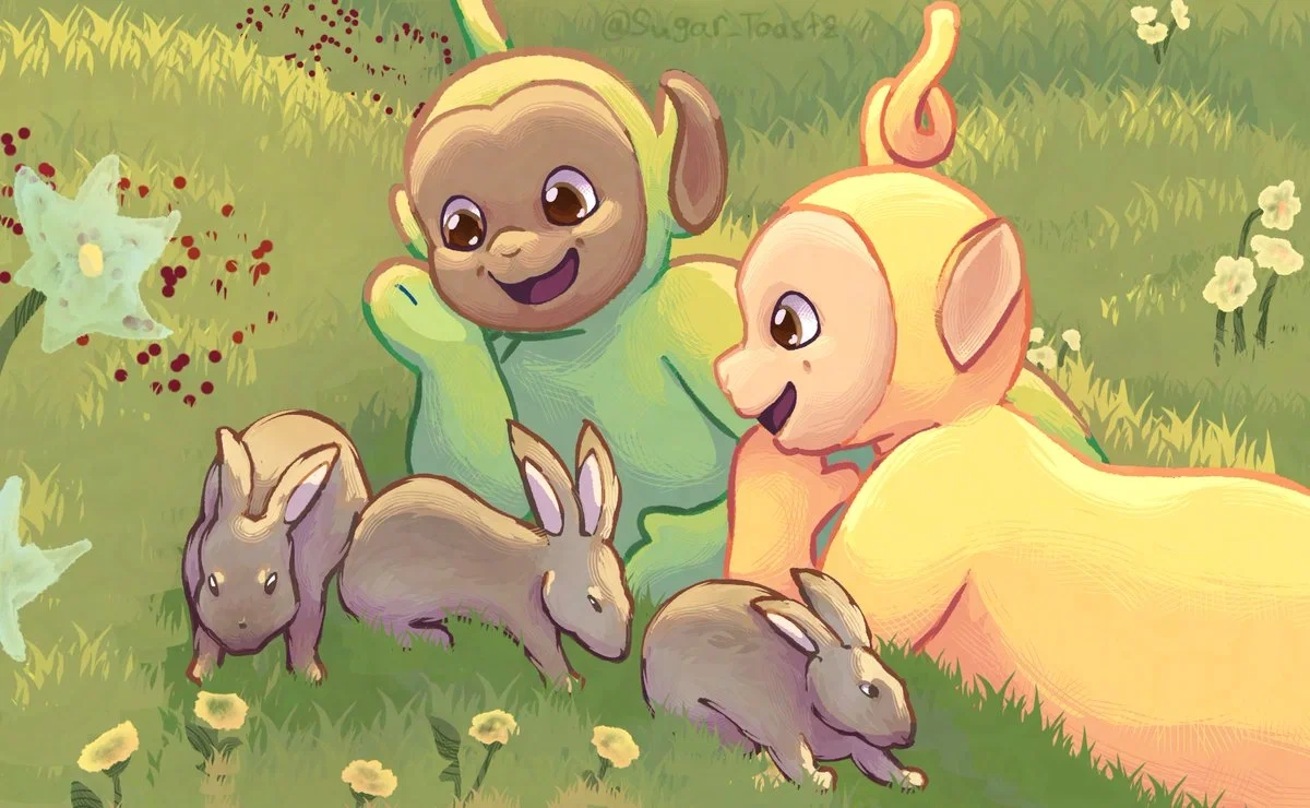 [-( DIPSY AND LAA LAA )-]