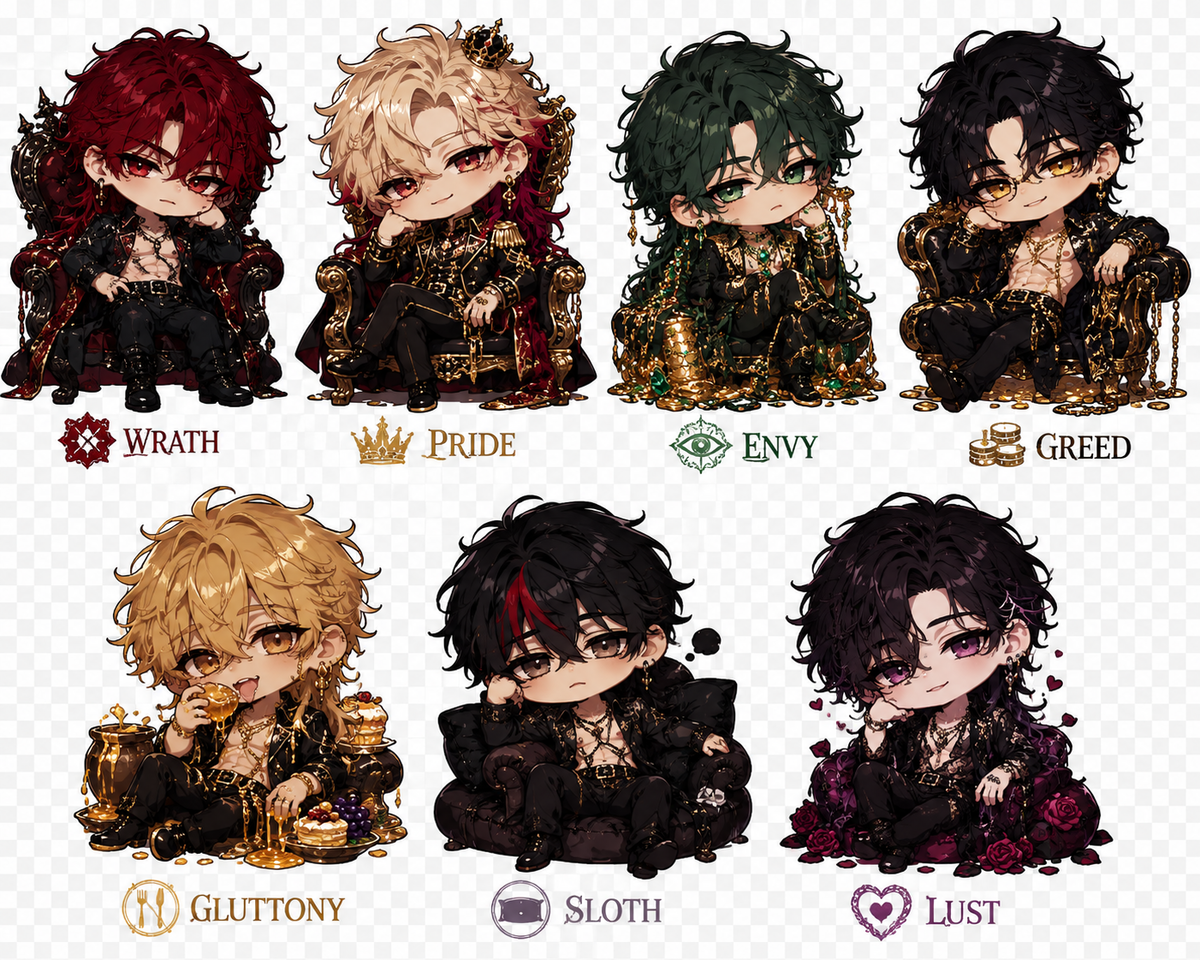 MHA- (Greed) The Seven Deadly Sins