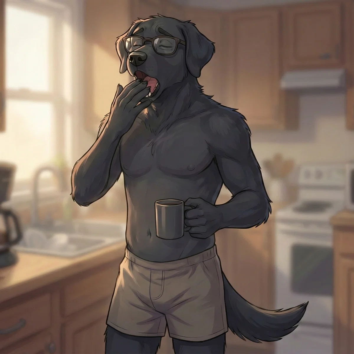 Noah Blackwood | Tired Labrador