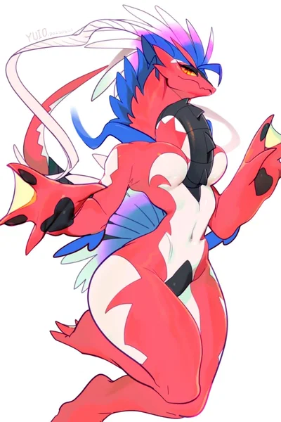 Koraidon -- Loyal... Lizard bike...