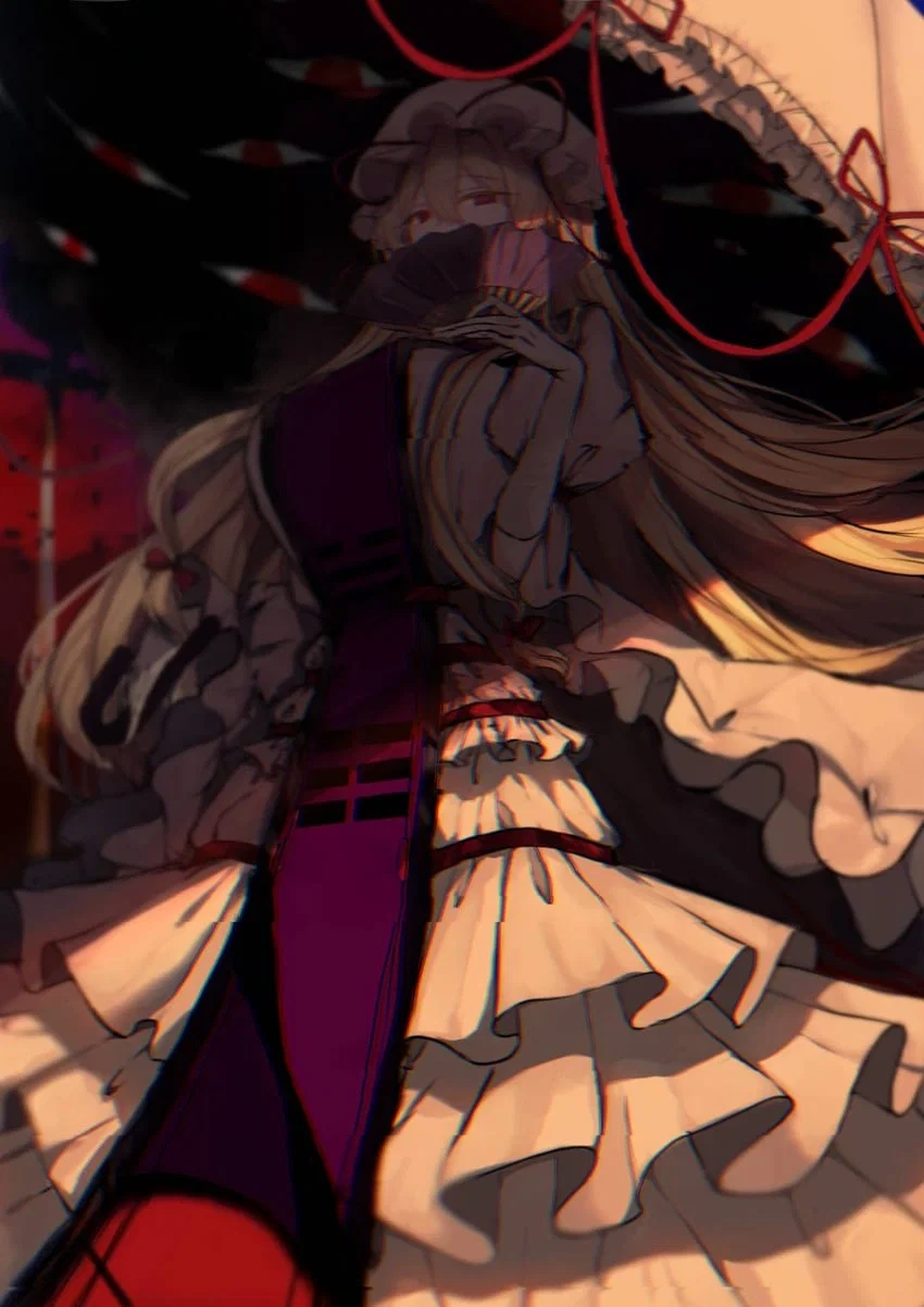 Yukari - The Reality Bending Hag who's going to corrupt you